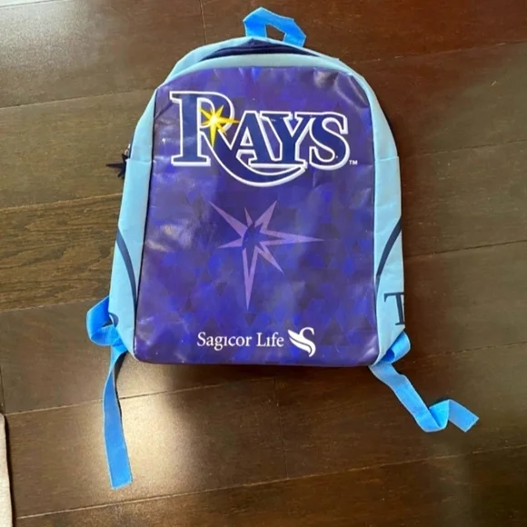 🎉Tampa Bay Rays Baseball Team Backpack - Picture 1 of 2